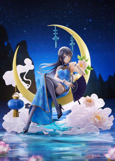Rascal Does Not Dream of Bunny Girl Senpai PVC Statue 1/7 Mai Sakurajima Chinese Dress Ver. 25cm - Scale Statue - Spiritale - Hobby Figures UK