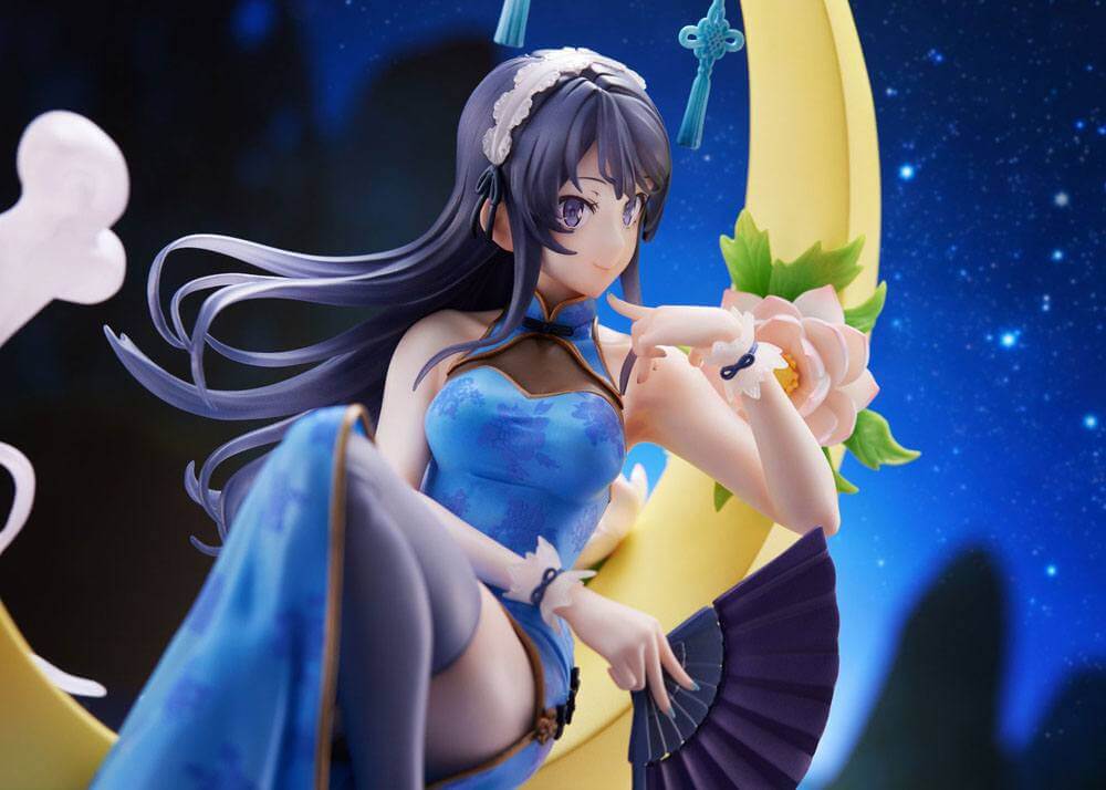 Rascal Does Not Dream of Bunny Girl Senpai PVC Statue 1/7 Mai Sakurajima Chinese Dress Ver. 25cm - Scale Statue - Spiritale - Hobby Figures UK