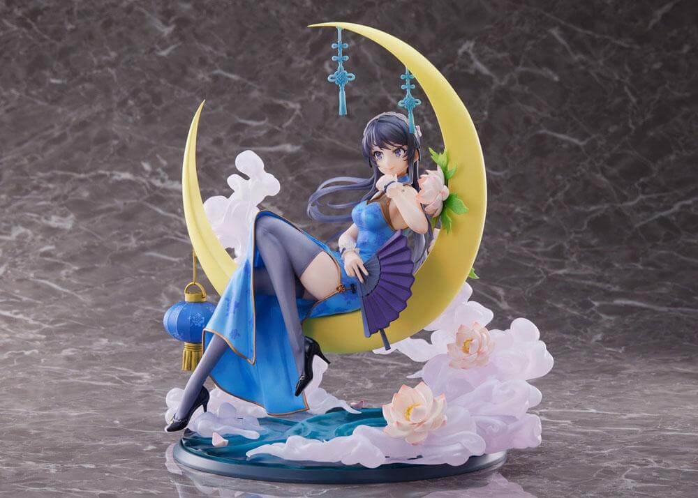 Rascal Does Not Dream of Bunny Girl Senpai PVC Statue 1/7 Mai Sakurajima Chinese Dress Ver. 25cm - Scale Statue - Spiritale - Hobby Figures UK