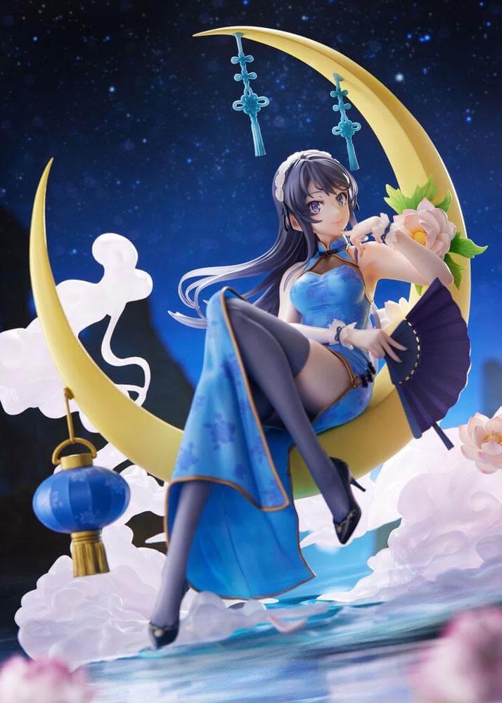 Rascal Does Not Dream of Bunny Girl Senpai PVC Statue 1/7 Mai Sakurajima Chinese Dress Ver. 25cm - Scale Statue - Spiritale - Hobby Figures UK