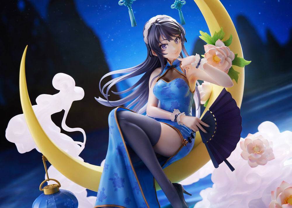 Rascal Does Not Dream of Bunny Girl Senpai PVC Statue 1/7 Mai Sakurajima Chinese Dress Ver. 25cm - Scale Statue - Spiritale - Hobby Figures UK