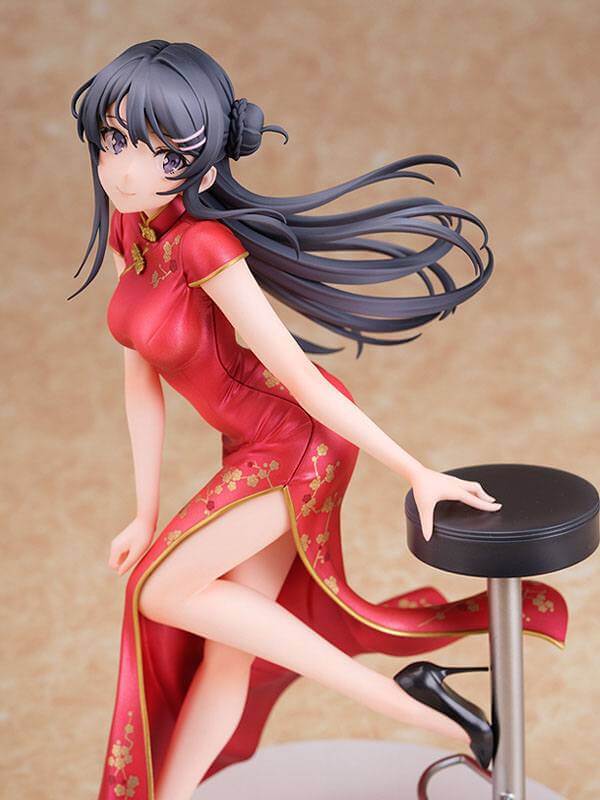 Rascal Does Not Dream of Bunny Girl Senpai Statue 1/7 Mai Sakurajima Chinese Dress Ver. 22cm - Scale Statue - Wing - Hobby Figures UK