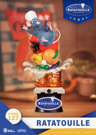 Ratatouille D-Stage PVC Diorama Remy 15cm - Action Figures - Beast Kingdom Toys - Hobby Figures UK