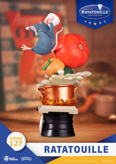 Ratatouille D-Stage PVC Diorama Remy 15cm - Action Figures - Beast Kingdom Toys - Hobby Figures UK