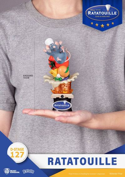 Ratatouille D-Stage PVC Diorama Remy 15cm - Action Figures - Beast Kingdom Toys - Hobby Figures UK