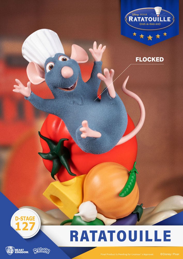 Ratatouille D-Stage PVC Diorama Remy 15cm - Action Figures - Beast Kingdom Toys - Hobby Figures UK