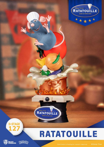 Ratatouille D-Stage PVC Diorama Remy 15cm - Action Figures - Beast Kingdom Toys - Hobby Figures UK