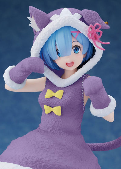Re:Zero PVC Statue Rem Puck Outfit Ver. Renewal Edition 20cm - Scale Statue - Taito Prize - Hobby Figures UK