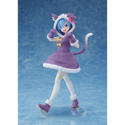 Re:Zero PVC Statue Rem Puck Outfit Ver. Renewal Edition 20cm - Scale Statue - Taito Prize - Hobby Figures UK