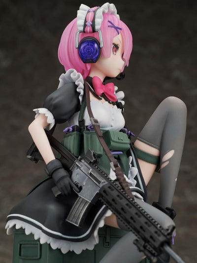 Re:Zero Starting Life in Another World PVC Statue 1/7 Ram Military Ver. 20cm - Scale Statue - Helios - Hobby Figures UK