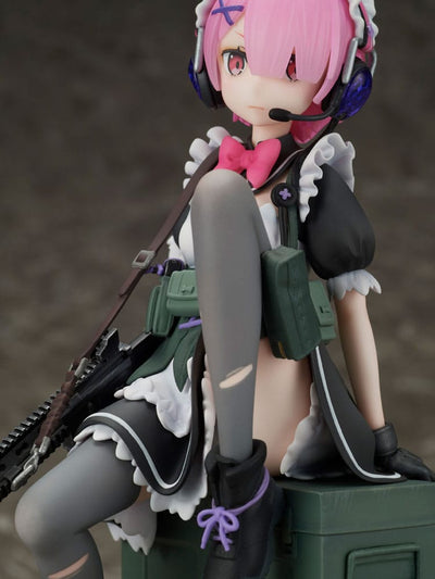 Re:Zero Starting Life in Another World PVC Statue 1/7 Ram Military Ver. 20cm - Scale Statue - Helios - Hobby Figures UK