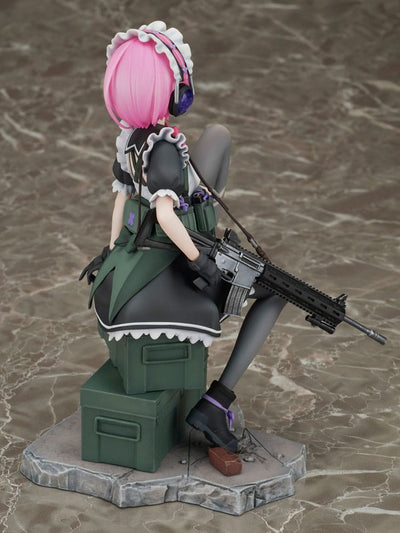 Re:Zero Starting Life in Another World PVC Statue 1/7 Ram Military Ver. 20cm - Scale Statue - Helios - Hobby Figures UK