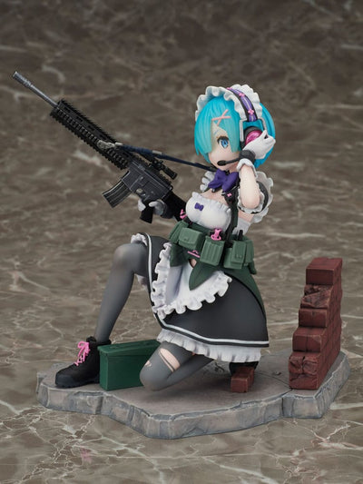 Re:Zero Starting Life in Another World PVC Statue 1/7 Rem Military Ver. 16cm - Scale Statue - Helios - Hobby Figures UK