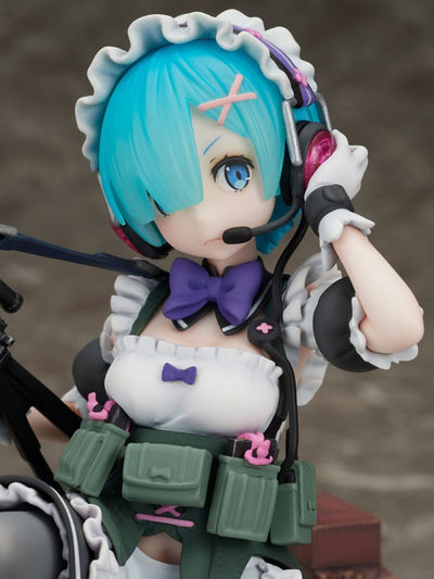 Re:Zero Starting Life in Another World PVC Statue 1/7 Rem Military Ver. 16cm - Scale Statue - Helios - Hobby Figures UK