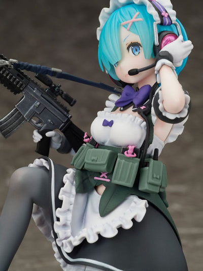 Re:Zero Starting Life in Another World PVC Statue 1/7 Rem Military Ver. 16cm - Scale Statue - Helios - Hobby Figures UK