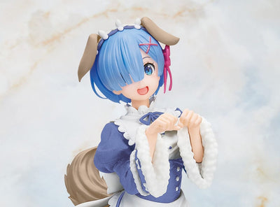 Re:Zero - Starting Life in Another World PVC Statue Rem Memory Snow Puppy Ver. Renewal Edition - Scale Statue - Taito Prize - Hobby Figures UK