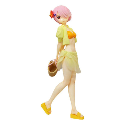 Re:ZERO SSS PVC Statue Ram Summer Vacation 21cm - Scale Statue - Furyu - Hobby Figures UK