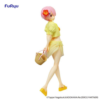 Re:ZERO SSS PVC Statue Ram Summer Vacation 21cm - Scale Statue - Furyu - Hobby Figures UK