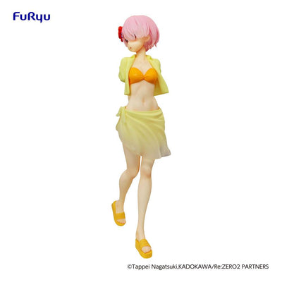 Re:ZERO SSS PVC Statue Ram Summer Vacation 21cm - Scale Statue - Furyu - Hobby Figures UK