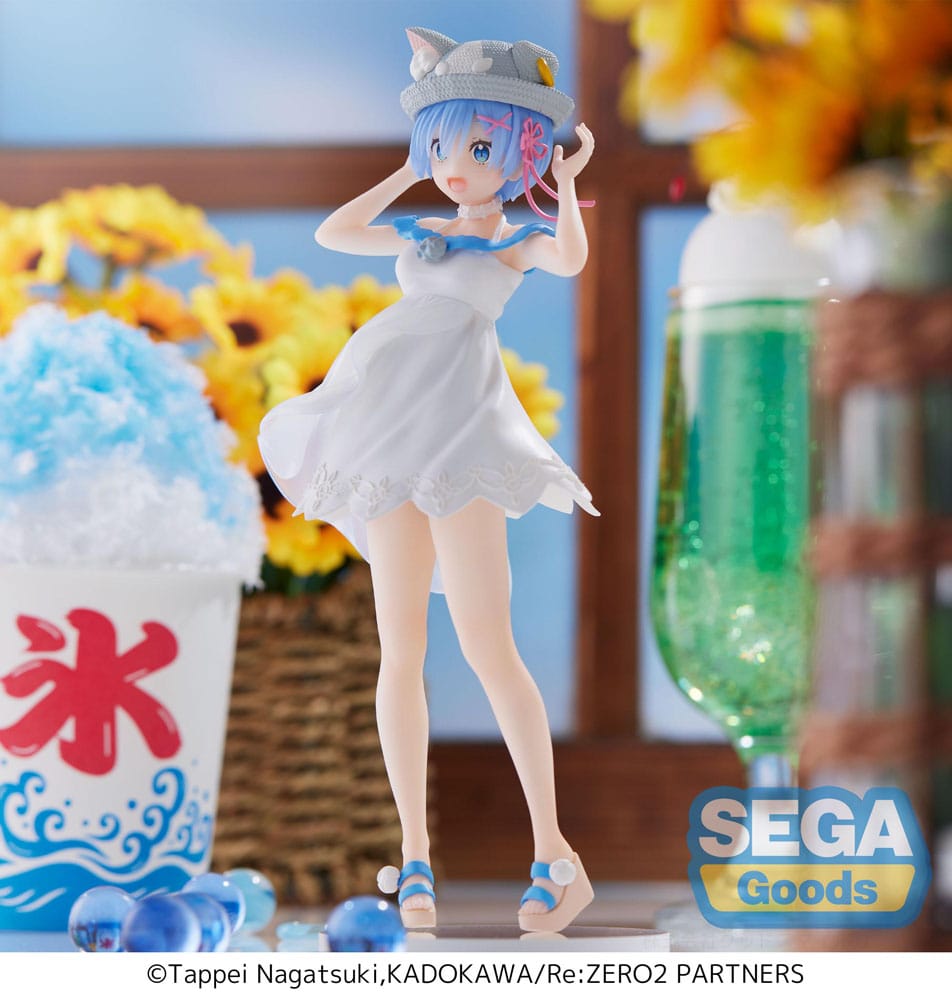 Re:ZERO -Starting Life in Another World- Luminasta PVC Statue Rem -Nyatsu Day- 19cm - Scale Statue - Sega - Hobby Figures UK