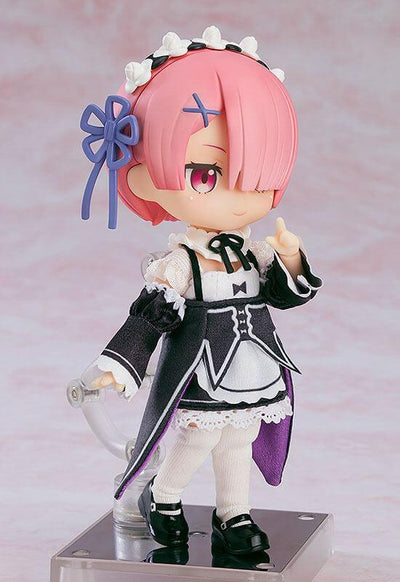 Re:ZERO -Starting Life in Another World- Nendoroid Doll Figure Ram 14cm - Mini Figures - Good Smile Company - Hobby Figures UK