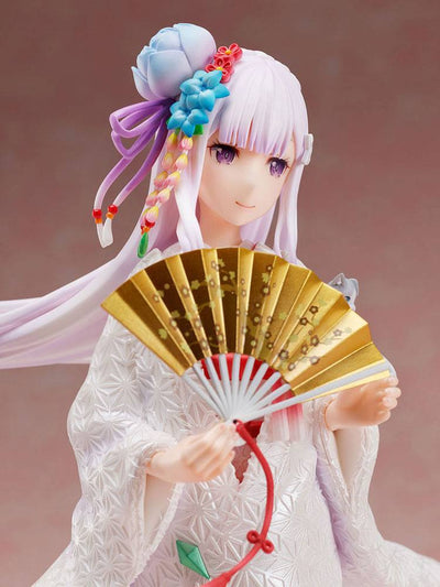 Re:ZERO -Starting Life in Another World- PVC Statue 1/7 Emilia Shiromuku 25cm - Scale Statue - Furyu - Hobby Figures UK