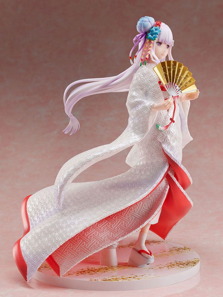 Re:ZERO -Starting Life in Another World- PVC Statue 1/7 Emilia Shiromuku 25cm - Scale Statue - Furyu - Hobby Figures UK