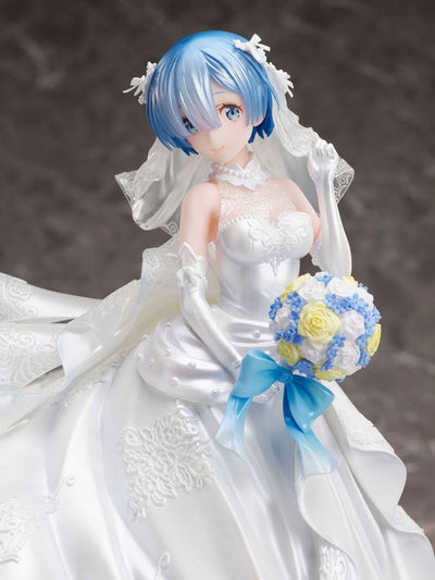 Re:ZERO -Starting Life in Another World- PVC Statue 1/7 Rem Wedding Dress Ver. 23cm - Scale Statue - Furyu - Hobby Figures UK