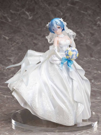 Re:ZERO -Starting Life in Another World- PVC Statue 1/7 Rem Wedding Dress Ver. 23cm - Scale Statue - Furyu - Hobby Figures UK