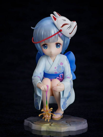 Re:ZERO -Starting Life in Another World- PVC Statues 1/7 Rem & Ram Childhood Summer Memories 11cm - Scale Statue - Furyu - Hobby Figures UK