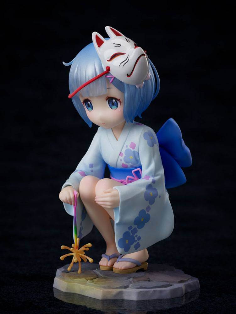 Re:ZERO -Starting Life in Another World- PVC Statues 1/7 Rem & Ram Childhood Summer Memories 11cm - Scale Statue - Furyu - Hobby Figures UK