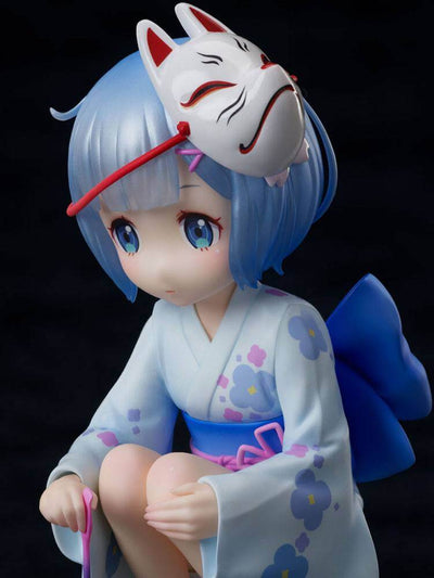 Re:ZERO -Starting Life in Another World- PVC Statues 1/7 Rem & Ram Childhood Summer Memories 11cm - Scale Statue - Furyu - Hobby Figures UK