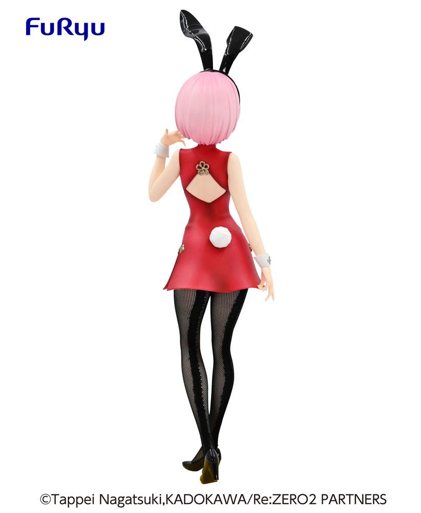 Re:Zero BiCute Bunnies PVC Statue Ram China 30cm - Scale Statue - Furyu - Hobby Figures UK