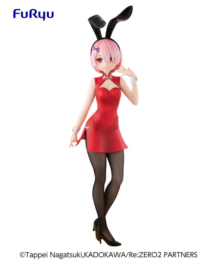 Re:Zero BiCute Bunnies PVC Statue Ram China 30cm - Scale Statue - Furyu - Hobby Figures UK