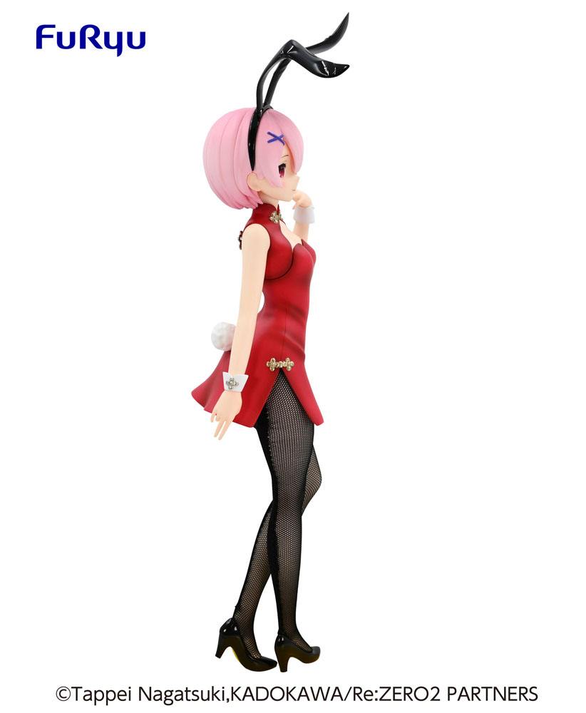 Re:Zero BiCute Bunnies PVC Statue Ram China 30cm - Scale Statue - Furyu - Hobby Figures UK