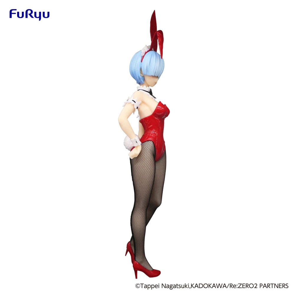 Re:Zero BiCute Bunnies PVC Statue Rem Red Color ver. – Hobby
