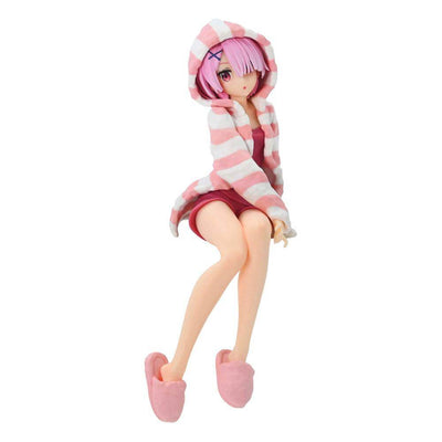 Re:Zero Noodle Stopper PVC Statue Ram Room Wear 14cm - Scale Statue - Furyu - Hobby Figures UK
