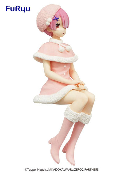 Re:Zero Noodle Stopper PVC Statue Ram Snow Princess 14cm - Scale Statue - Furyu - Hobby Figures UK