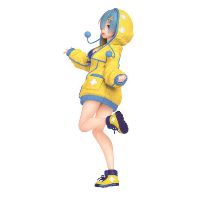 Re:Zero Precious PVC Statue Rem Fluffy Hoodie Ver. Renewal 23cm - Scale Statue - Taito - Hobby Figures UK