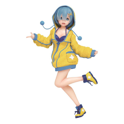 Re:Zero Precious PVC Statue Rem Fluffy Hoodie Ver. Renewal 23cm - Scale Statue - Taito - Hobby Figures UK