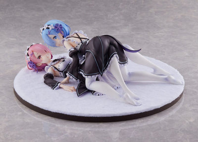 Re:Zero Starting Life in Another World PVC Statue 1/7 Ram & Rem 9cm - Scale Statue - Furyu - Hobby Figures UK