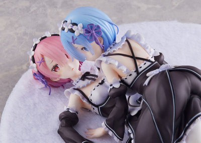 Re:Zero Starting Life in Another World PVC Statue 1/7 Ram & Rem 9cm - Scale Statue - Furyu - Hobby Figures UK