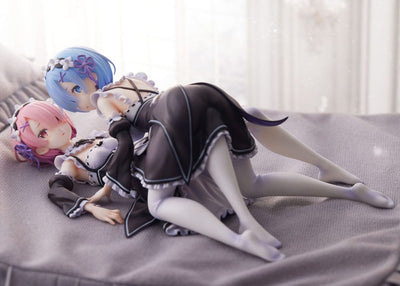 Re:Zero Starting Life in Another World PVC Statue 1/7 Ram & Rem 9cm - Scale Statue - Furyu - Hobby Figures UK