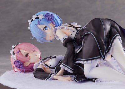 Re:Zero Starting Life in Another World PVC Statue 1/7 Ram & Rem 9cm - Scale Statue - Furyu - Hobby Figures UK