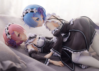 Re:Zero Starting Life in Another World PVC Statue 1/7 Ram & Rem 9cm - Scale Statue - Furyu - Hobby Figures UK