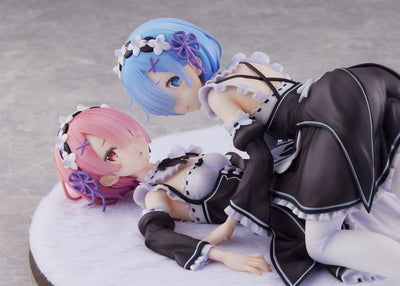 Re:Zero Starting Life in Another World PVC Statue 1/7 Ram & Rem 9cm - Scale Statue - Furyu - Hobby Figures UK