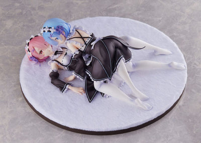 Re:Zero Starting Life in Another World PVC Statue 1/7 Ram & Rem 9cm - Scale Statue - Furyu - Hobby Figures UK