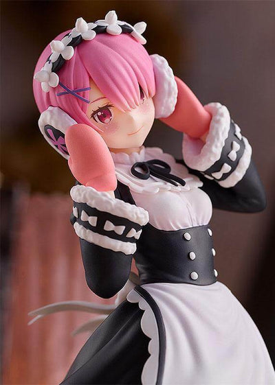 Re:Zero Starting Life in Another World PVC Statue Pop Up Parade Ram: Ice Season Ver. 17cm - Scale Statue - Good Smile Company - Hobby Figures UK