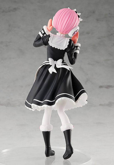 Re:Zero Starting Life in Another World PVC Statue Pop Up Parade Ram: Ice Season Ver. 17cm - Scale Statue - Good Smile Company - Hobby Figures UK
