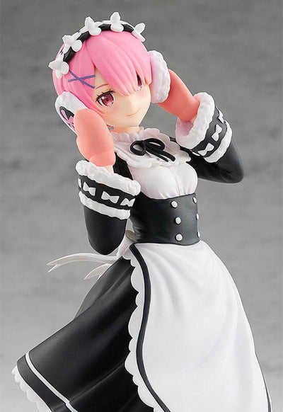 Re:Zero Starting Life in Another World PVC Statue Pop Up Parade Ram: Ice Season Ver. 17cm - Scale Statue - Good Smile Company - Hobby Figures UK